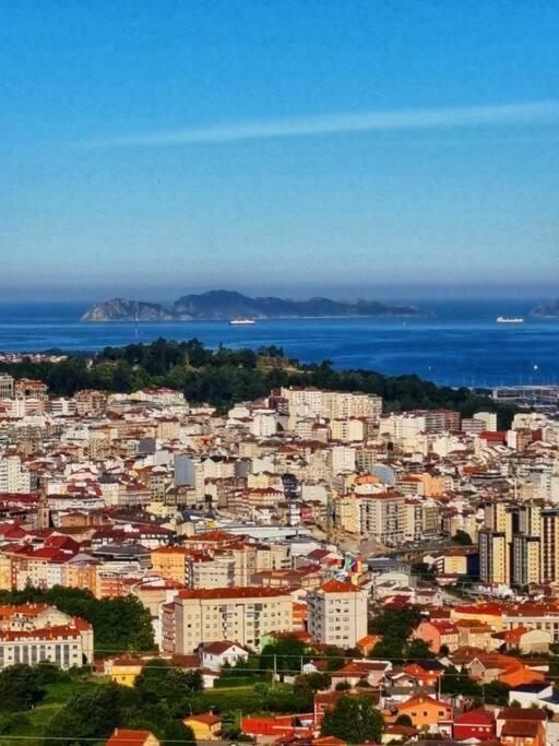 Ferienwohnung Piso Con Preciosas Vistas De Vigo Exterior foto
